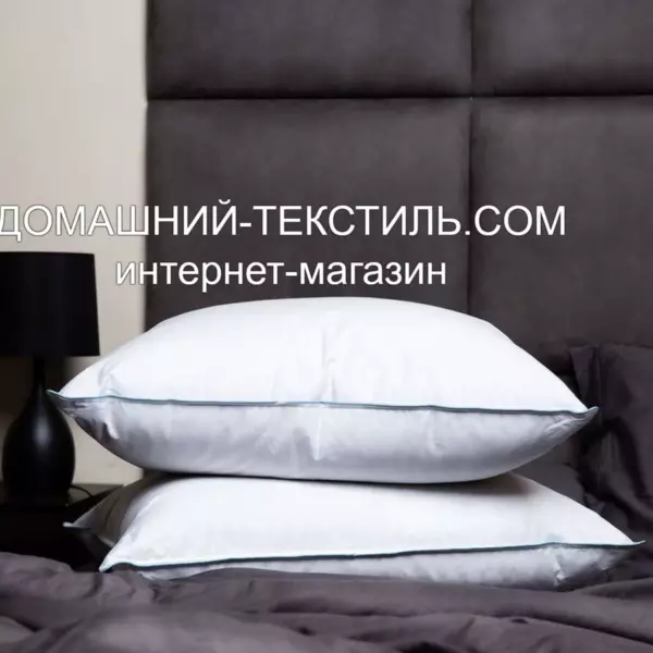 Optima Familie Down-Оптима подушка пуховая средняя серый гусиный пух-перо. German Grass-Герман Грасс ДОМАШНИЙ-ТЕКСТИЛЬ.COM интернет-магазин (7)