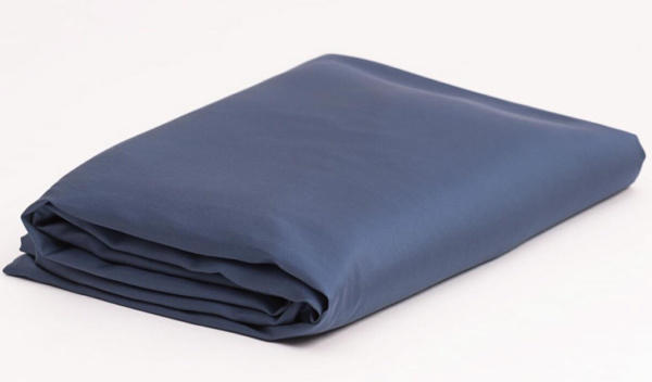 Blue Brilliant Grass. Простыня 100 Tencel (Тенсель)-Сатин. ТМ «German Grass» (Герман Грасс)