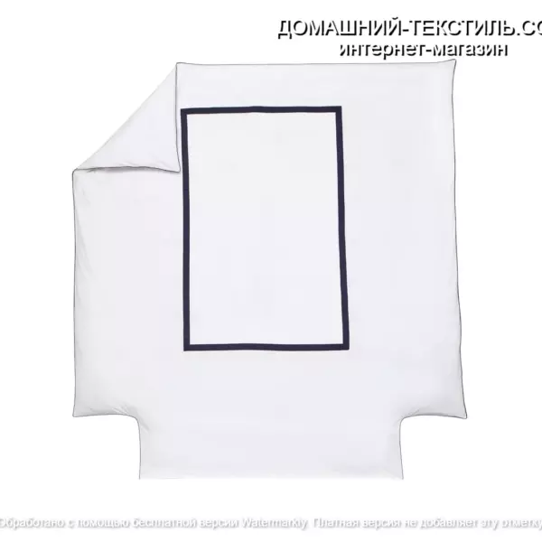 EGERIE BLUE CORINTH. Комплект постельного белья 100% Хлопок-Перкаль. Blanc des Vosges, Франция. ДОМАШНИЙ-ТЕКСТИЛЬ.COM интернет-магазин (3)