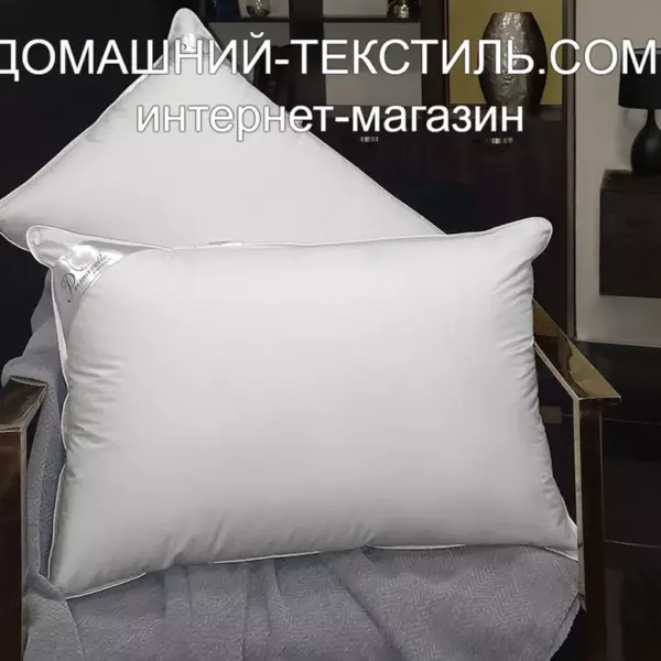 NoemiНоэми Подушка пуховая средняя 100 белый гусиный пух Primavelle-Примавель Россия ДОМАШНИЙ-ТЕКСТИЛЬ.COM интернет-магазин (1)