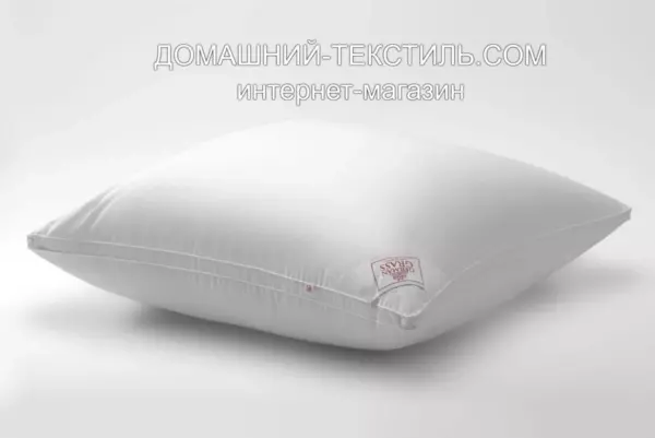 White Familie Down-ВЕЙТ Подушка пуховая высокая упругая с бортиком серый гусиный пух-перо German Grass-Герман Грасс ДОМАШНИЙ-ТЕКСТИЛЬ.COM интернет-магазин (10)
