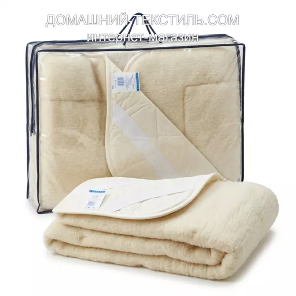 Woolly & Tencel Наматрасник 100 Тенсель-натуральная овечья открытая шерсть Стеганый с резинками по углам Лежебока Россия ДОМАШНИЙ-ТЕКСТИЛЬ.COM интернет-магазин (3)