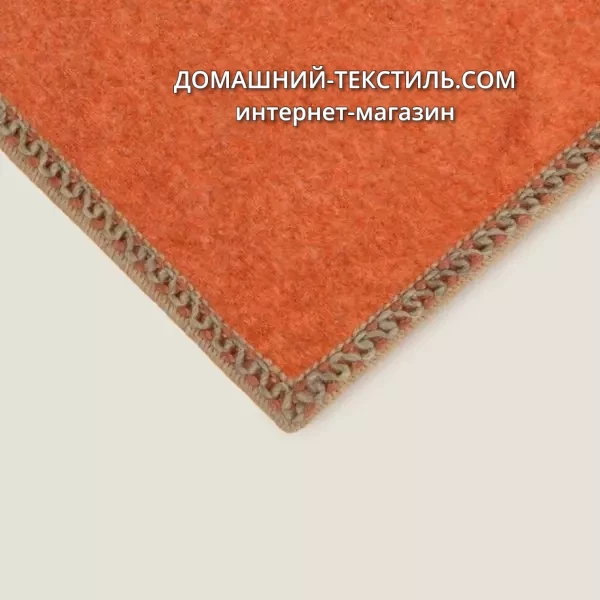 Frati SOFT BAMBOO APRICOT с тесьмой COCO оранжевый Плед Бамбук-Полиэстер Frati Home Италия ДОМАШНИЙ-ТЕКСТИЛЬ.COM интернет магазин (1)