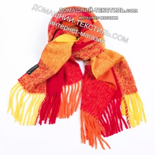 SC-21 Шарф альпака-alpaca, шерсть-wool, nylon. Incalpaca -Инальпака Перу ДОМАШНИЙ-ТЕКСТИЛЬ.COM интернет-магазин