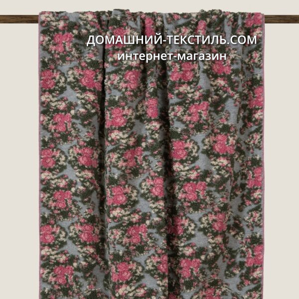 SWEET ROSES ROSA розовый Плед Овечья шерсть-Полиэстер Frati Home Италия ДОМАШНИЙ-ТЕКСТИЛЬ.COM интернет магазин